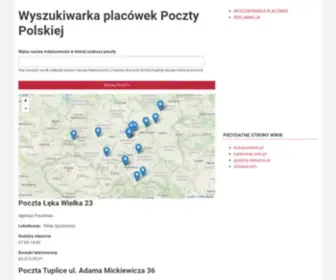 Poczta-Online.pl(Placówki poczty polskiej) Screenshot