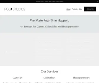 Pod8Studios.com(Pod 8 Studios) Screenshot