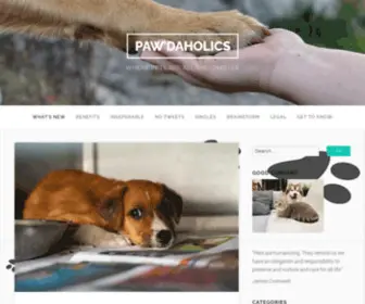 Podaholics.com(Paw’daholics) Screenshot