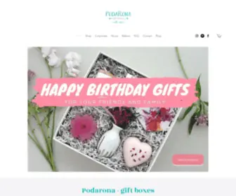 Podarona.com(Gift with delivery in Hong Kong) Screenshot