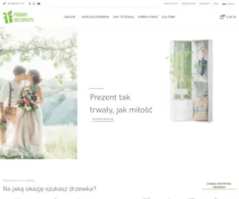 PodarujDrzewko.pl(Podaruj drzewko: niepowtarzalny prezent na różne okazje) Screenshot