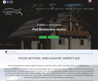 Podbresteckouskalou.cz(Večírky) Screenshot