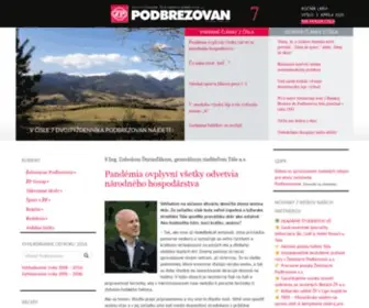 Podbrezovan.sk(Dvojtýždenník Železiarní Podbrezová a.s) Screenshot