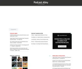 Podcastalley.com(Podcast Alley) Screenshot