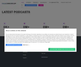 Podcastdirectory.com(Podcast Directory) Screenshot