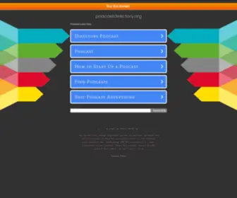 Podcastdirectory.org(Podcast Directory) Screenshot