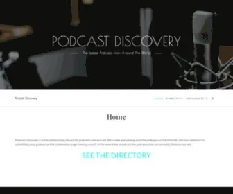 Podcastdiscovery.org(Podcast Discovery) Screenshot