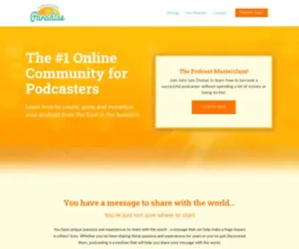 Podcastersparadise.com(Entrepreneur On Fire Business) Screenshot
