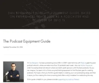 Podcastinghandbook.co(The Podcasting Handbook) Screenshot