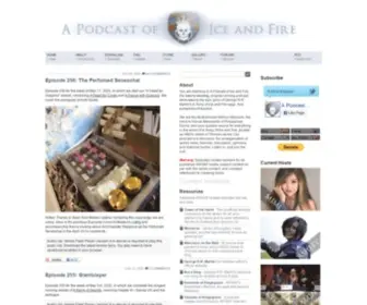 Podcastoficeandfire.com(A Podcast of Ice and Fire) Screenshot