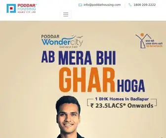 Poddarhousing.com(Poddar Housing) Screenshot