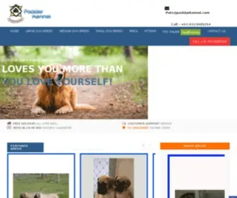 Poddarkennel.com(Online Dogs) Screenshot