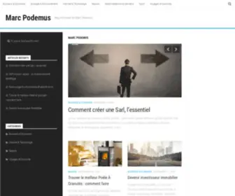 Podemus.fr(Marc Podemus) Screenshot