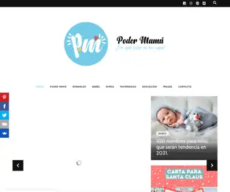 Podermama.com(Poder Mamá) Screenshot