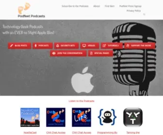 Podfeet.com(Podfeet Podcasts) Screenshot