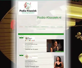 Podia-Klassiek.nl(Agenda) Screenshot