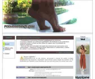 Podiassistance.com(Erreur) Screenshot