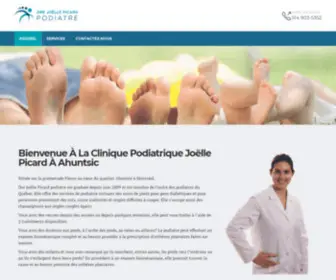 Podiatriepicard.com(Santé) Screenshot