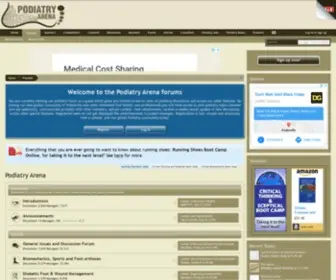 Podiatry-Arena.com(Podiatry Arena) Screenshot