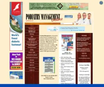 Podiatrym.com(Podiatry Management) Screenshot