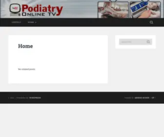 Podiatryonline.tv(Podiatryonline) Screenshot