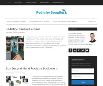 Podiatrysupplies.co.uk(Podiatry Equipment Reviews) Screenshot