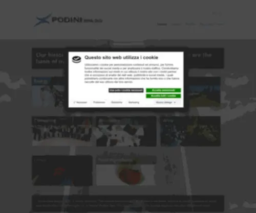 Podiniholding.it( Podini Holding) Screenshot
