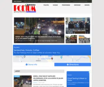 Podiumindonesia.com(PORTAL BERITA PODIUM INDONESIA) Screenshot