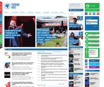 Podiuminfo.nl(Podium informatie 2020) Screenshot