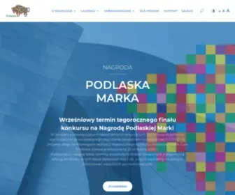 Podlaskamarka.pl(Nagroda Podlaska Marka) Screenshot