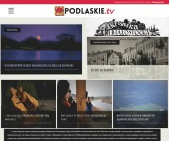 Podlaskie.tv(Podlaskie województwo) Screenshot