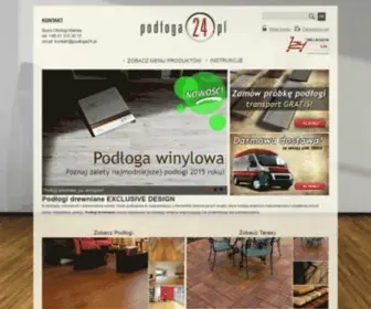 Podloga24.pl(Podłogi drewniane) Screenshot