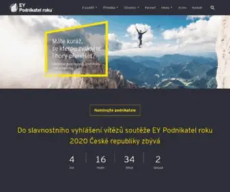 Podnikatelroku.cz(EY Podnikatel roku) Screenshot