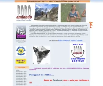 Podoandando.com(Joomla) Screenshot
