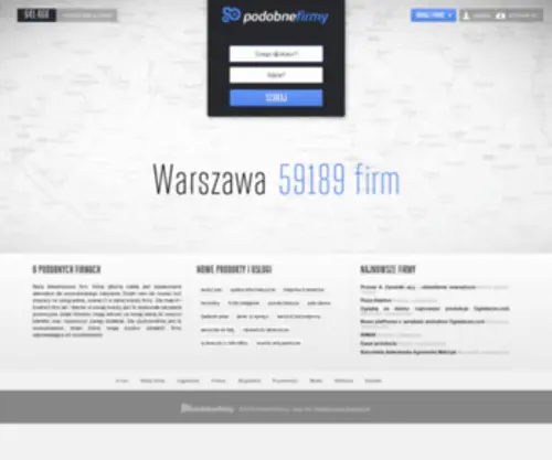 Podobnefirmy.pl(Podobne Firmy) Screenshot