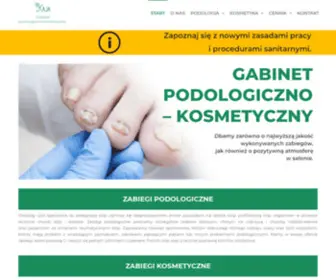 Podolog-Torun.pl(Gabinet podologiczno) Screenshot