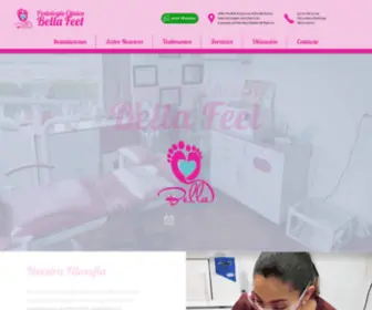 Podologiabellafeet.com.mx(Podología) Screenshot