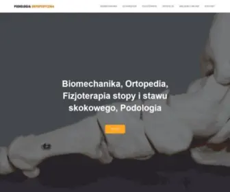 Podologiaortopedyczna.pl(Fizjoterapia, ortopedia podologiczna) Screenshot