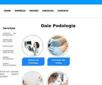 Podologica.com.br(Dale Podologia) Screenshot