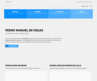 Podologoibiza.es(Podólogo Ibiza y Santa Eulalia) Screenshot