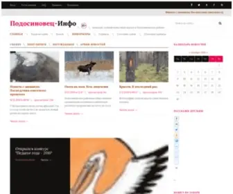 Podosinovets.info(Подосиновец) Screenshot