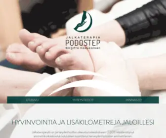 Podostep.fi(Jalkaterapia Podostep) Screenshot