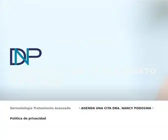 Podoswamd.com(Dermatología) Screenshot