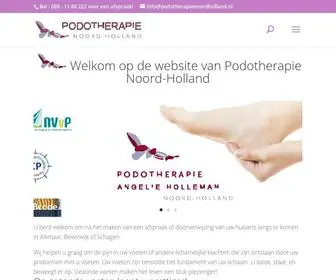 Podotherapienoordholland.nl(Podotherapie Noord Holland) Screenshot