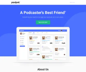 Podpal.com(A Podcaster's Best Friend®) Screenshot