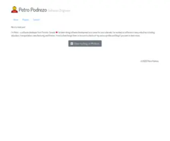 Podrezo.com(Petro Podrezo) Screenshot