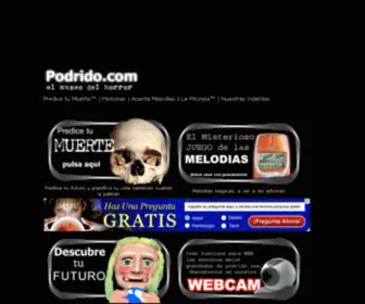 Podrido.com(Tarot) Screenshot