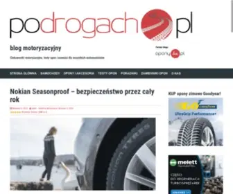 Podrogach.pl(Blog motoryzacyjny) Screenshot