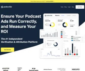 Podscribe.ai(Verify & measure your podcast ads) Screenshot