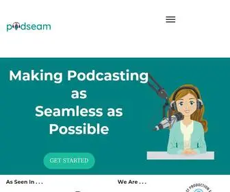 Podseam.com(Home) Screenshot